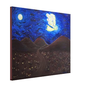 Care of the Soul Angel Painting Wrapped Canvas Art 