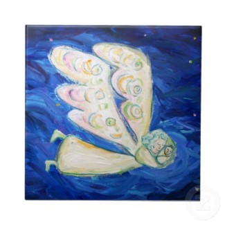 Care of the Soul Angel Tile Gift tile