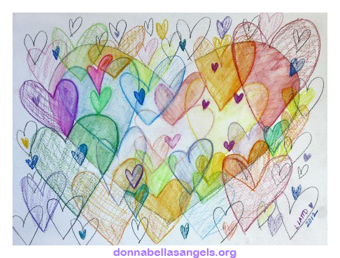Community Hearts Color Art Painting Image
