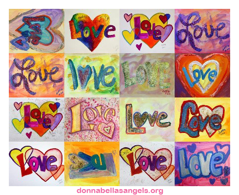 Love Mosaic Collage Paintings Collection Of The Love Word Art Love Mosaic Collage Paintings Collection Of The Love Word Art