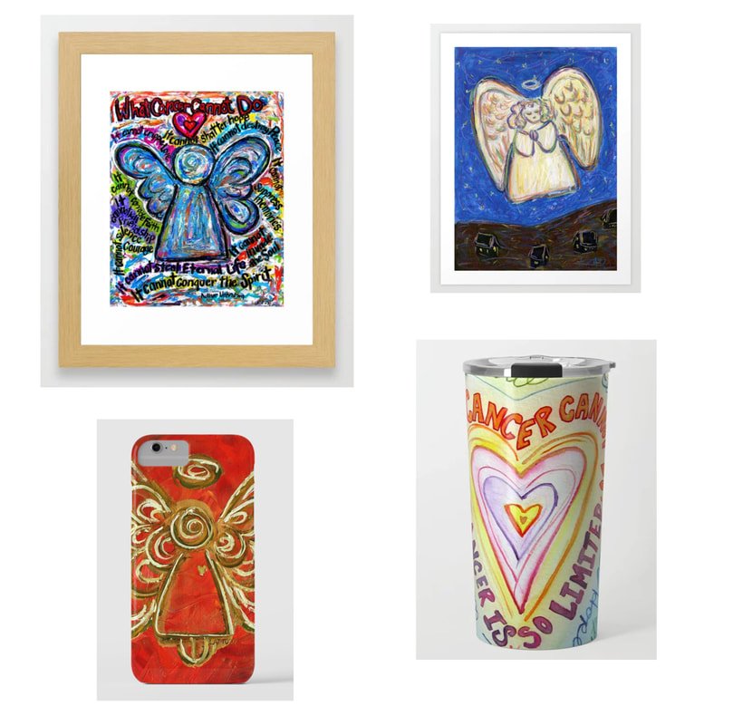 Society 6 DonnaBellas Angels Art Store