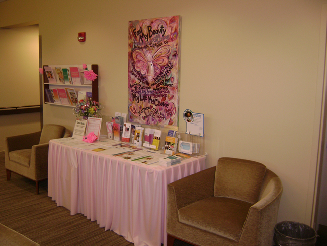 Feel My Beauty Pink Cancer Angel at Cancer Therapy & Research Center in San Antonio, TX