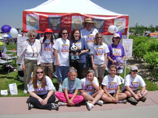 Relay for Life - AOII Team at Booth