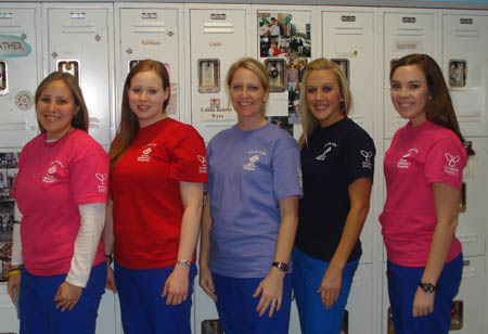 TXCCC Nurse in What Cancer Cannot Do Angel T-shirt fundraiser