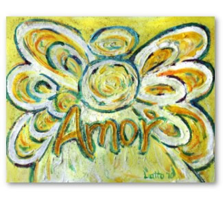 Amor Angel Art Poster Print