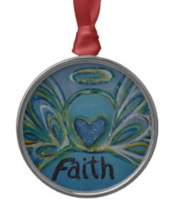 Faith Angel Ornament