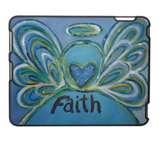 Faith Angel Hard iPad Fitted Case