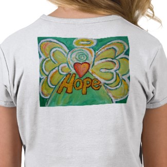 Hope Angel T-shirt (Art on Shirt back)