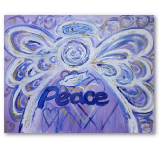 Peace Angel Poster Art Print