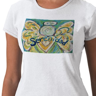 Serenidad Angel Shirt (Art on Front)