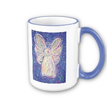 Starry Night Angel Mug mug