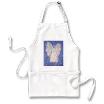 Starry Night Angel Apron apron