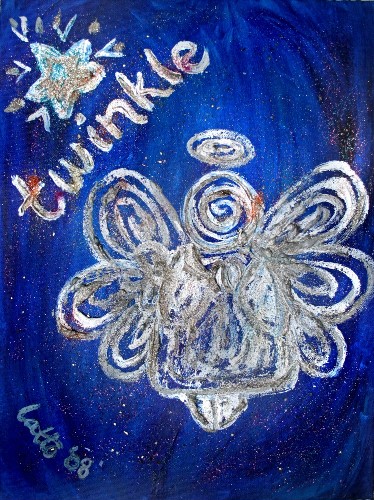 Twinkle Angel Painting