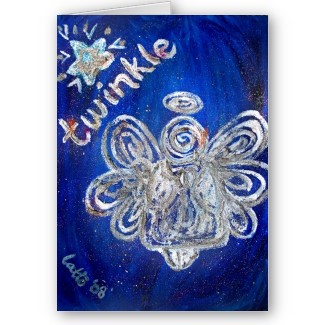 Twinkle Angel Greeting Card or Note Cards