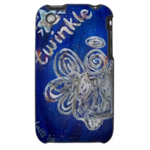 Twinkle Angel iPhone 3 Speck Hard Case