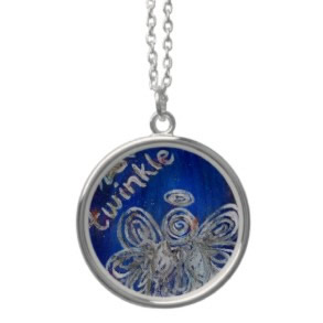 Twinkle Angel Silver Necklace Pendant