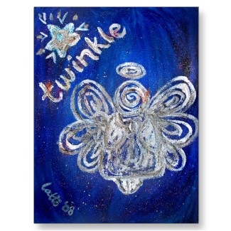 Twinkle Angel Postcard