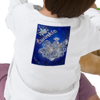 Twinkle Angel T-shirt Picture on Back