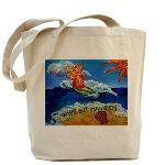 Wipe Out Cancer Angel Tote Bag