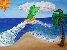 Surfing Angel Raphael