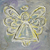 White and Silver Angel Painting