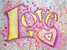 "Love" Inspirational Word Painting
