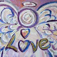 Love Angel Word