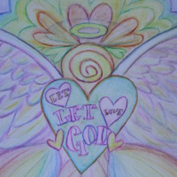 Let Love, Let God Angel Art