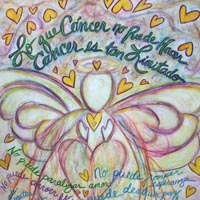 Pastel Cáncer Angel