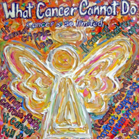 Southwest Cancer Angel Painting