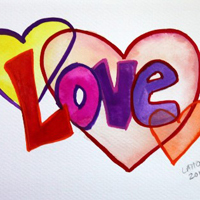 Love Heart Rings