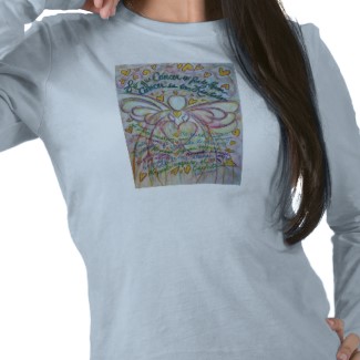 Lo que Cancer no Puede Hacer Angel Shirt Front shirt