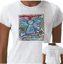 Colorful Cancer Angel with What Cancer Cannot Do