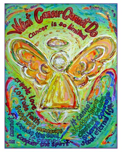 Rainbow Cancer Angel