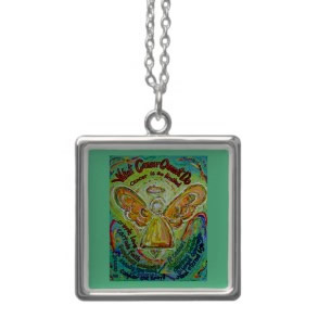 Rainbow Angel Cancer Cannot Necklace Jewelry 