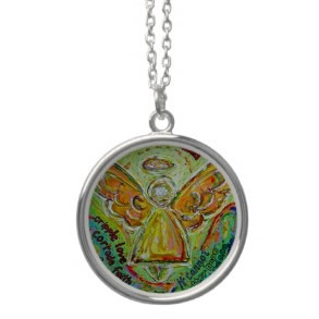 Rainbow Angel Cancer Cannot Necklace Jewelry 
