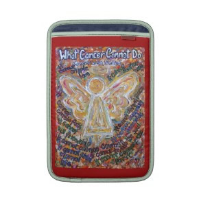 Southwest Cancer Cannot Do Angel iPad Sleeve Case rickshawsleeve