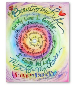Beauty in Life Poster Art Print
