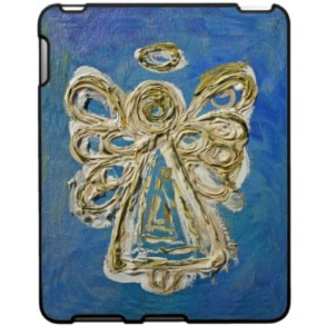 Blue Angel Wings iPad Case