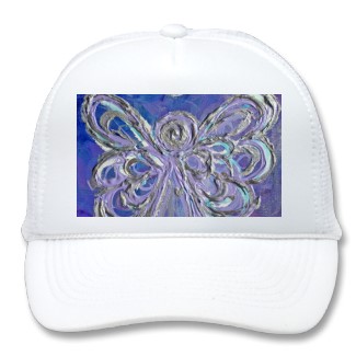 Purple Angel Hat or Caps