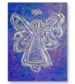 Purple Angel Postcards