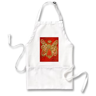 red Angel Artwork Apron