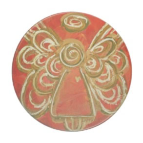 Red Angel Coaster Angels
