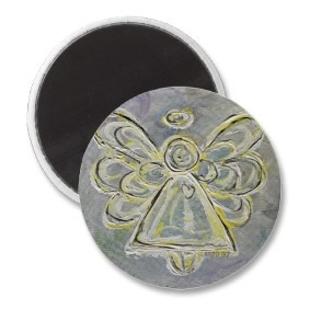 White Angel Magnet magnet