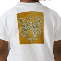Yellow Angel T-shirt (Image on Back) shirt