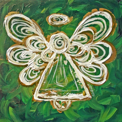 angel paintings shape