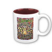 Serenity Prayer Angel Mug (Spanish text)