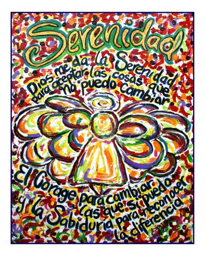 Serenity Prayer Angel (Español)