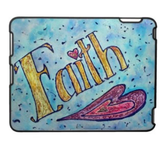 Faith Art iPad Fitted Hard Plastic Case