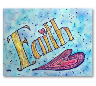 Faith Art Poster Print